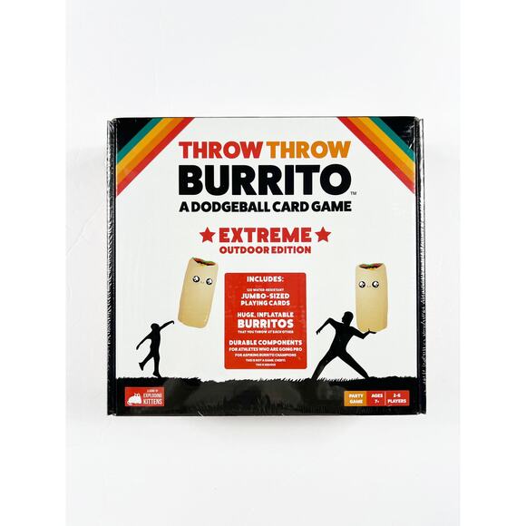 NEW Throw Throw Burrito Game by Exploding Kittens - Picture 2 of 5